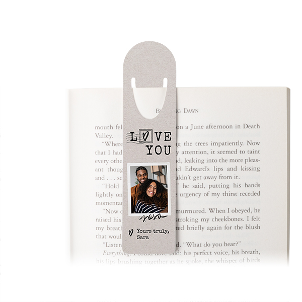 Bookmark aluminium