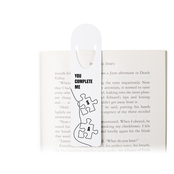 Bookmark aluminium