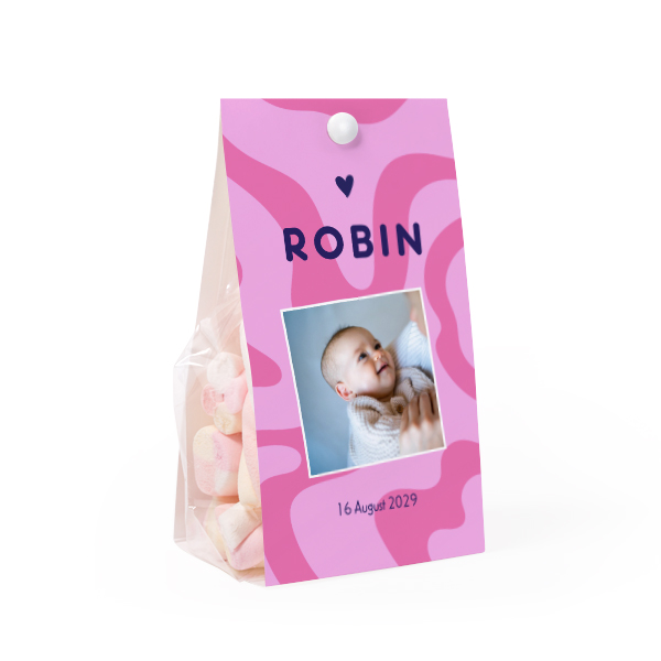GodispÄse med fotoomslag och pÄsnit - 12 st GodispÄse med fotoomslag och pÄsnit - 12 st