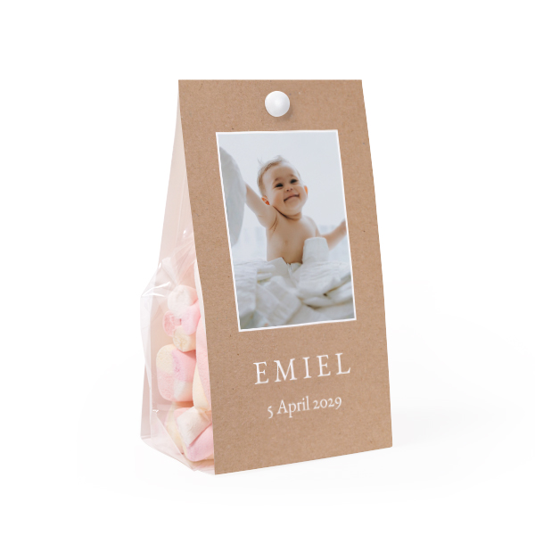 Candy bag with photo-wrapping - set of 24 Candy bag with photo-wrapping - set of 24