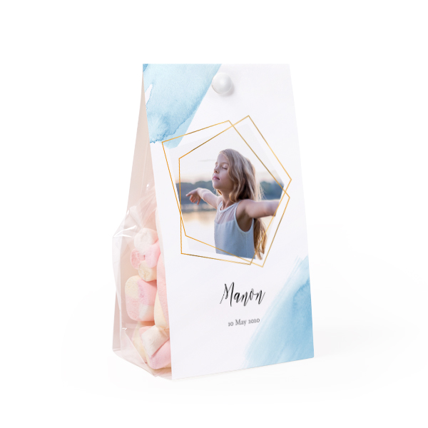 Set Geschenktüten mit Klammern - 24 Stk.