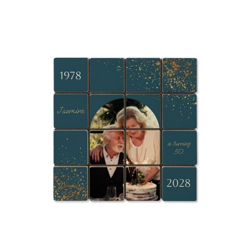 ChocoPhotoSquare11cm_ClassyGoldLove