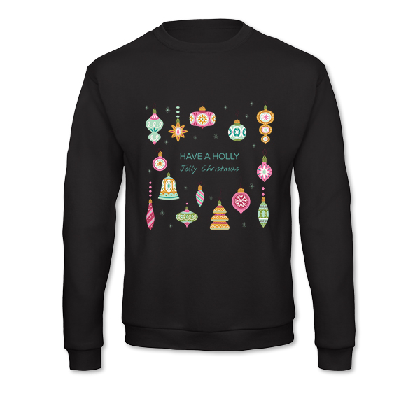 Genser Unisex Sort Genser Unisex Sort