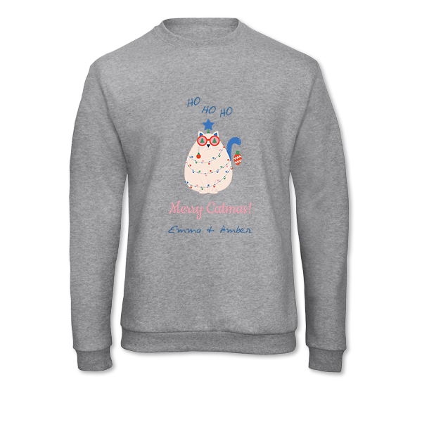 Sweater Unisex Speckled Grey