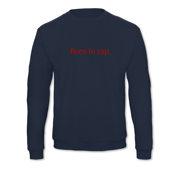 Genser Unisex Marineblå Genser Unisex Marineblå