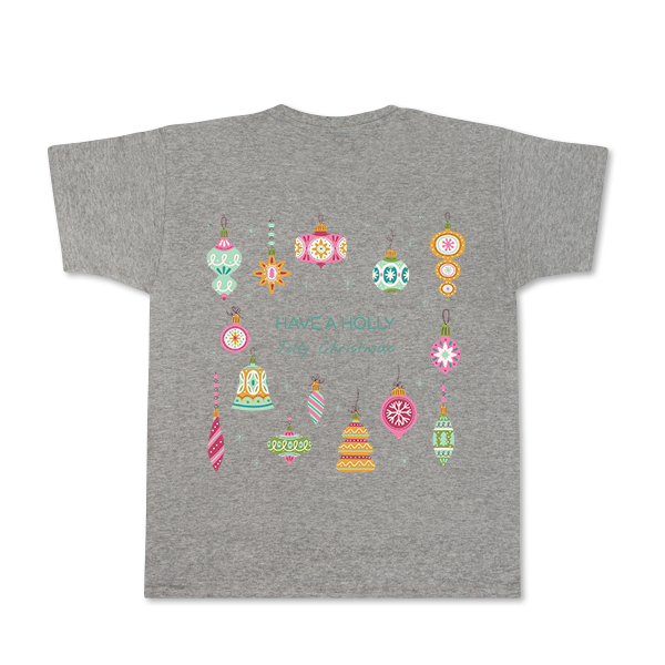 T-Shirt Grau Rückseite