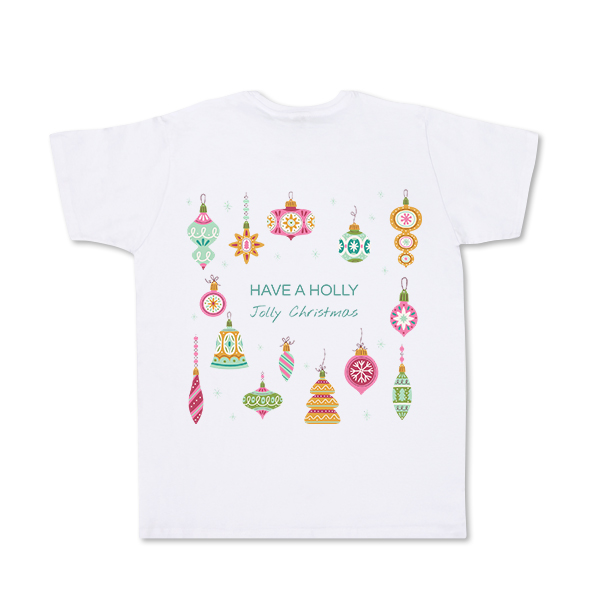 T-Shirt Weiss Rückseite