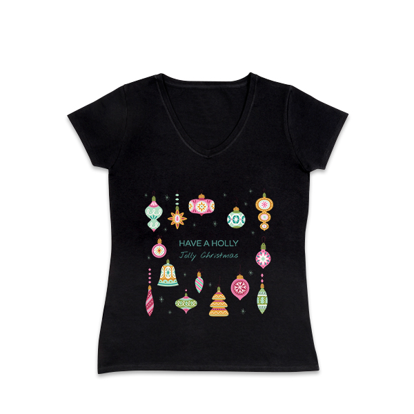 Frauen T-Shirt Schwarz