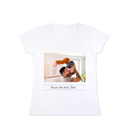 Frauen T-Shirt Weiss