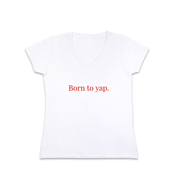 T-shirt dame hvid