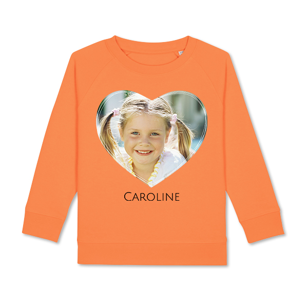 Kinder Sweatshirt Orange