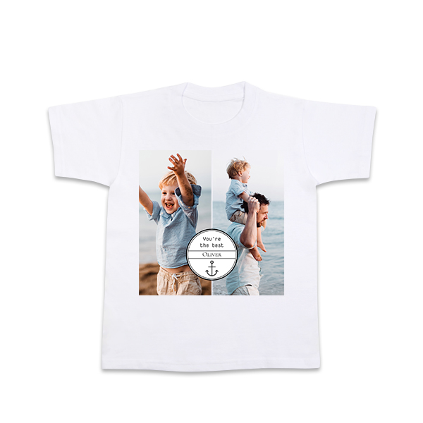 Kinder T-Shirt Weiss Kinder T-Shirt Weiss