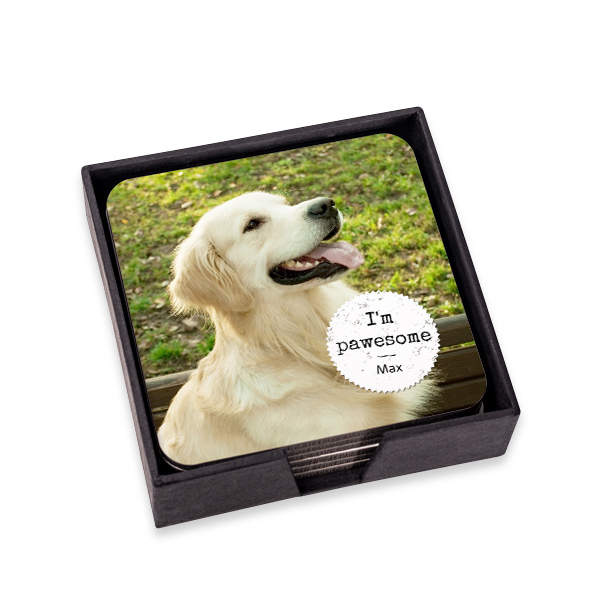 Sous-verres luxe carrés Sous-verres luxe carrés