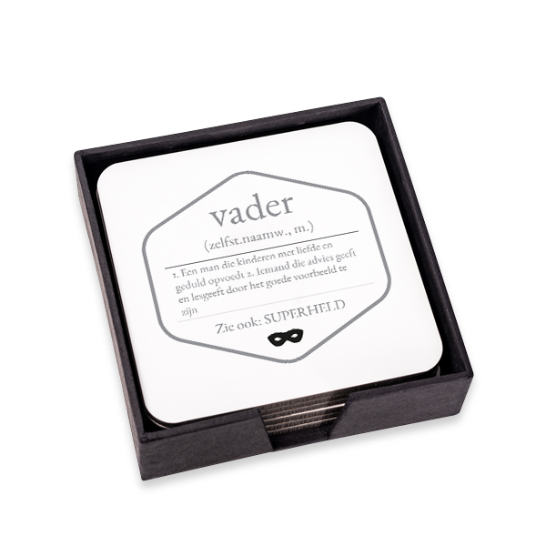 Luxe onderzetters vierkant