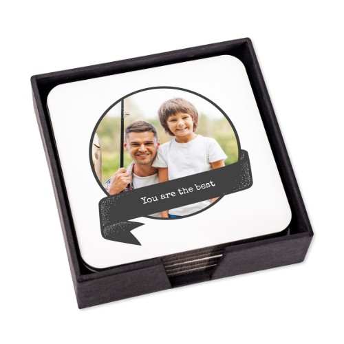 Sous-verres luxe carrés