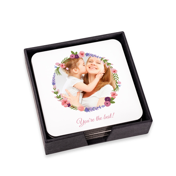 Sous-verres luxe carrés Sous-verres luxe carrés
