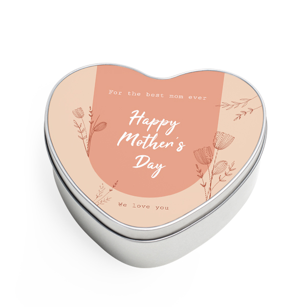 Cookie Tin Heart Cookie Tin Heart
