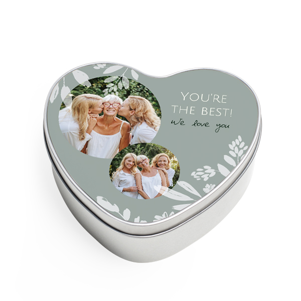 Cookie Tin Heart