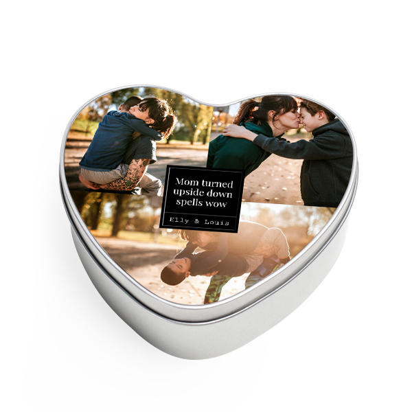 Boîte à biscuits coeur
