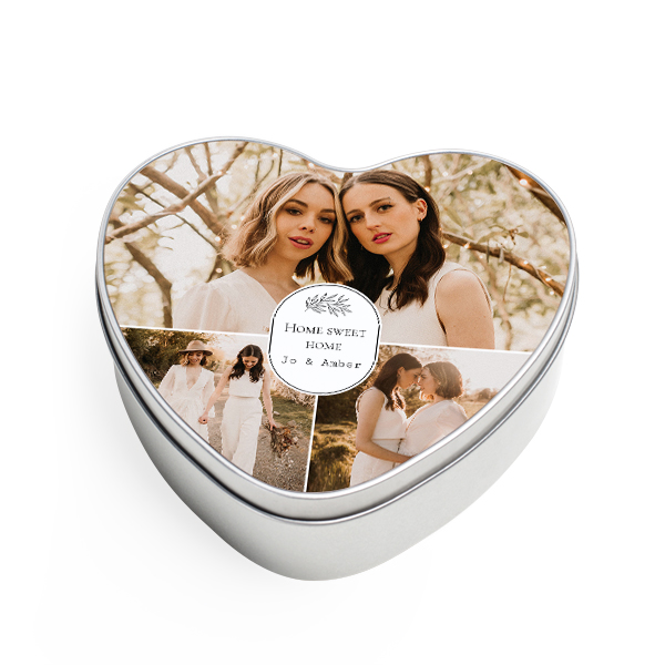 Cookie Tin Heart