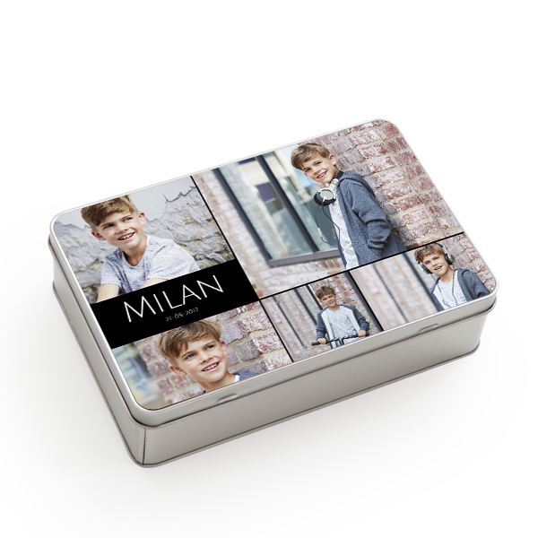 Cookie Tin Rectangle Cookie Tin Rectangle