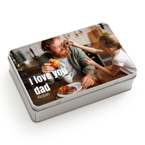 Cookie Tin Rectangle Cookie Tin Rectangle