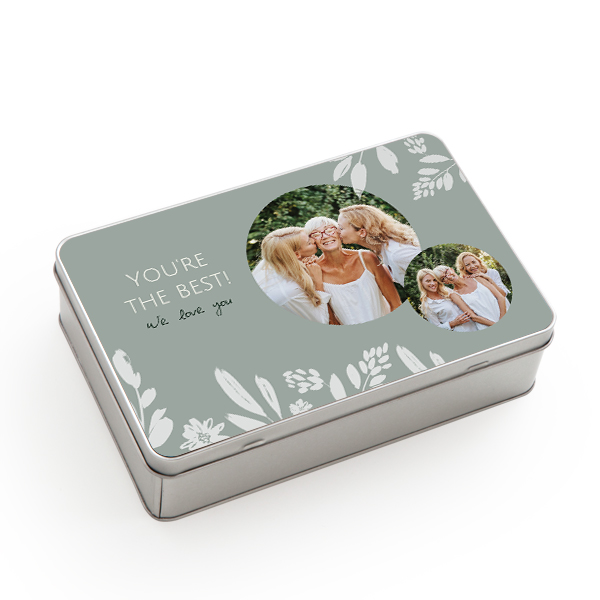 Cookie Tin Rectangle Cookie Tin Rectangle