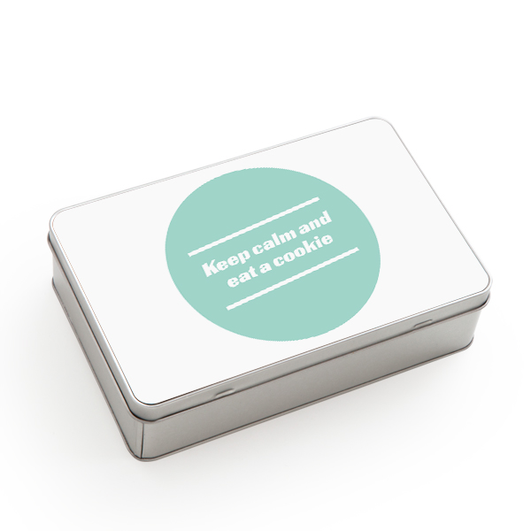 Cookie Tin Rectangle Cookie Tin Rectangle