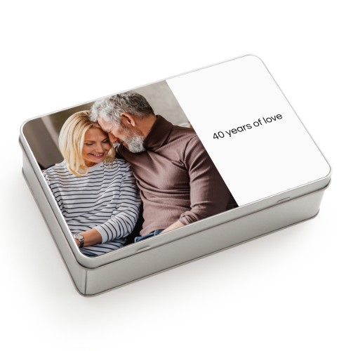 Cookie Tin Rectangle Cookie Tin Rectangle