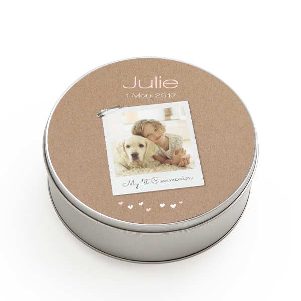 Cookie Tin Round Cookie Tin Round