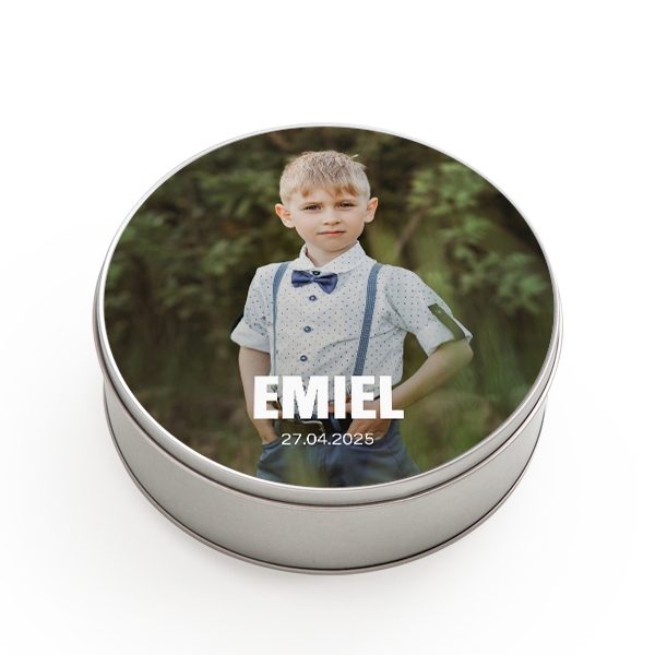 Cookie Tin Round Cookie Tin Round
