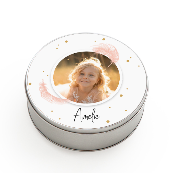 Cookie Tin Round Cookie Tin Round