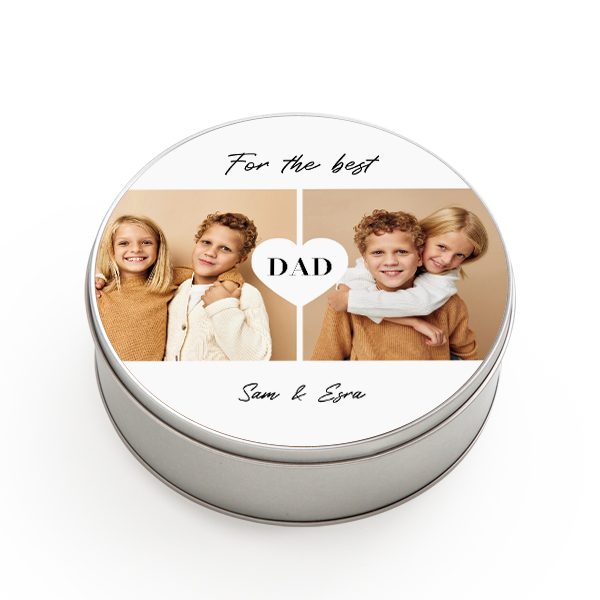 Cookie Tin Round Cookie Tin Round