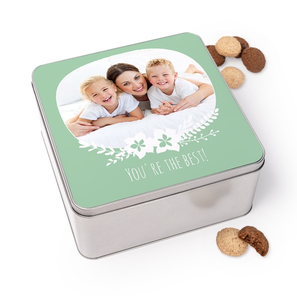 Boßte à biscuits carrée avec biscuits Generous Boßte à biscuits carrée avec biscuits Generous