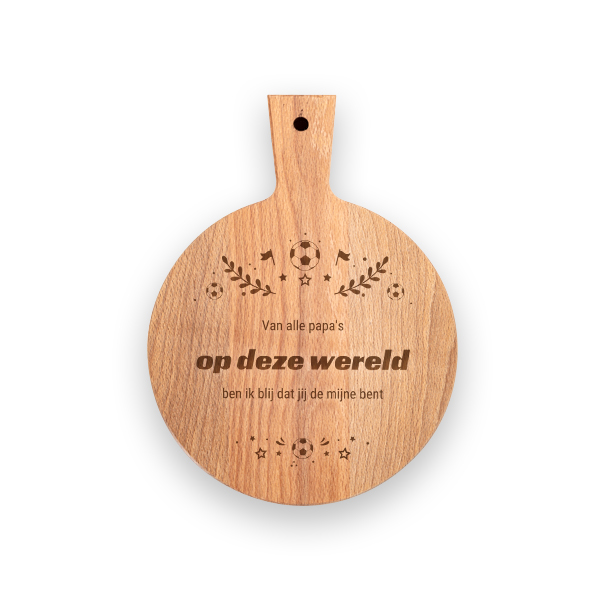 Borrelplank rond Borrelplank rond