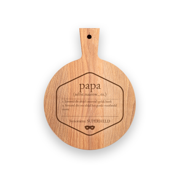 Houten tapasplank Rond Houten tapasplank Rond