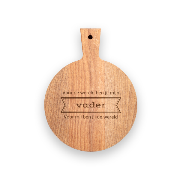 Borrelplank rond Borrelplank rond