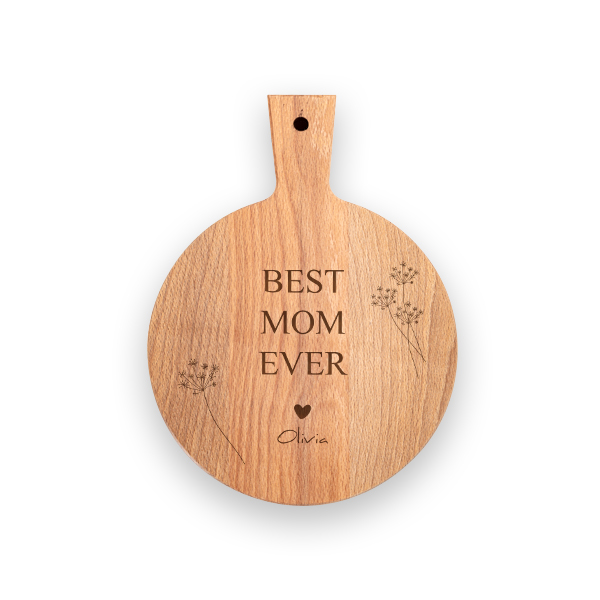 Wooden Cutting Board Round