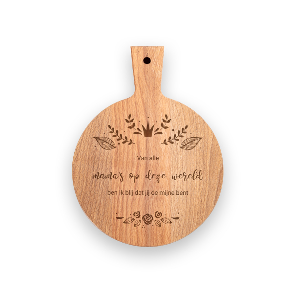 Borrelplank rond Borrelplank rond