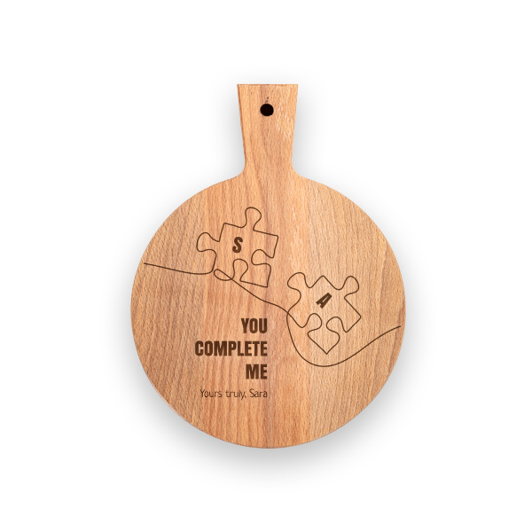 Wooden Cutting Board Round