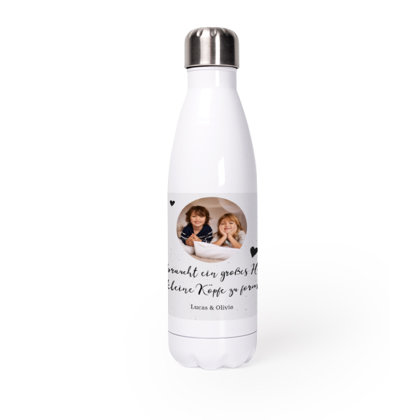 Trinkflasche Edelstahl