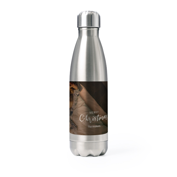 Drink Bottle stainless steel Grey