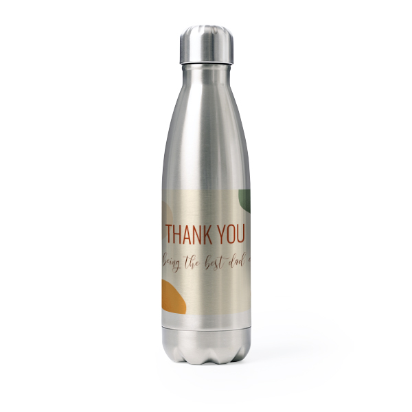 Drink Bottle stainless steel Grey