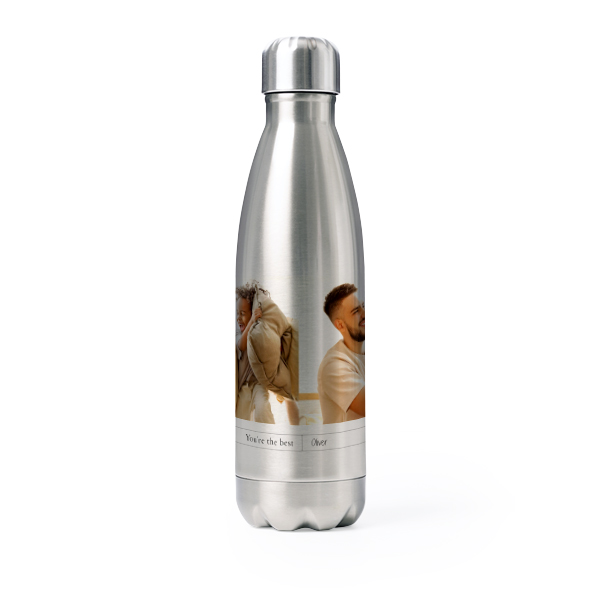 Drink Bottle stainless steel Grey