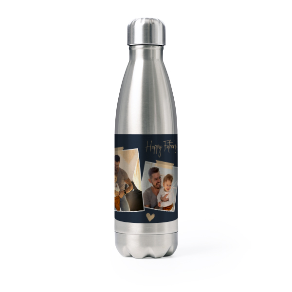 Drink Bottle stainless steel Grey