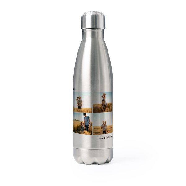 Drink Bottle stainless steel Grey