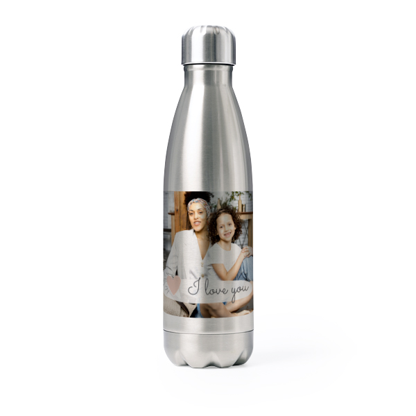 Drink Bottle stainless steel Grey Drink Bottle stainless steel Grey