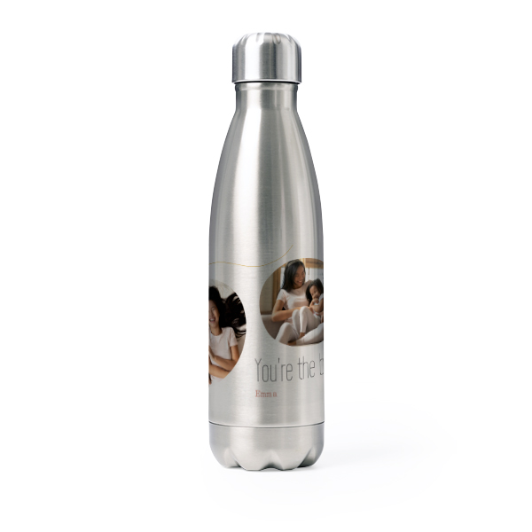 Bouteille isotherme Gris