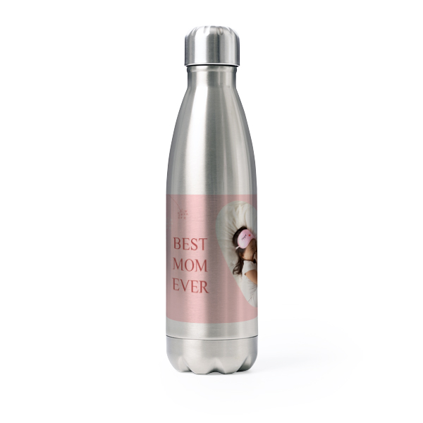 Drink Bottle stainless steel Grey