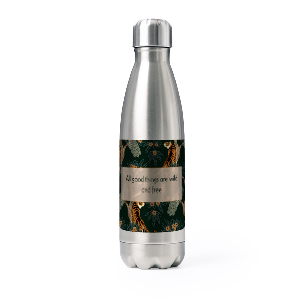 Drink Bottle stainless steel Grey